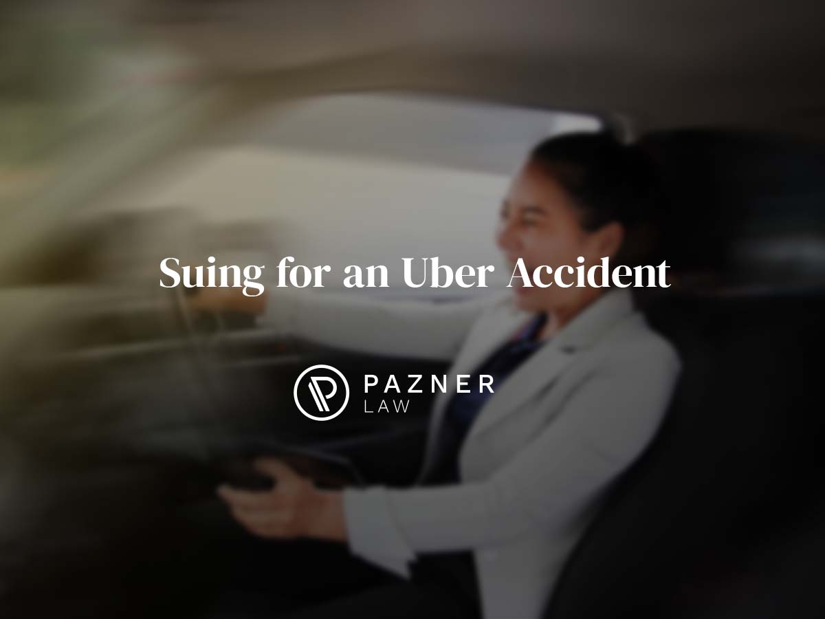 Suing for an Uber Accident