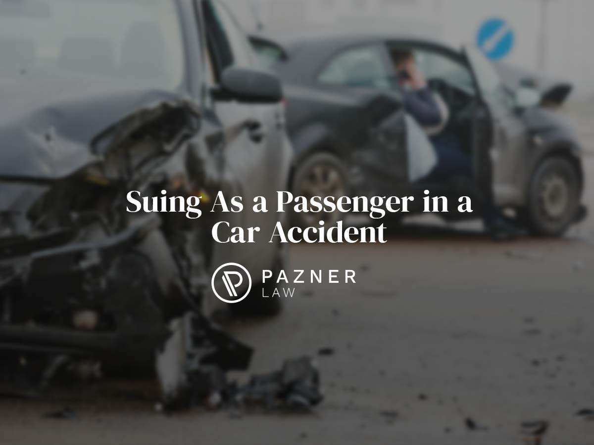 Suing As a Passenger in a Car Accident