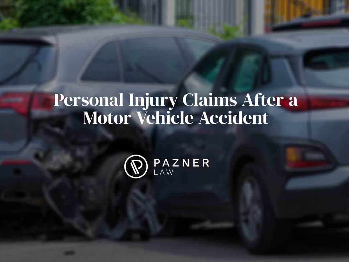 PAZ Personal Injury Claims After a Motor Vehicle Accident